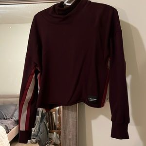 Calvin Klein performance cropped hoodie